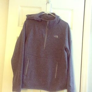 Purple Northface hoodie